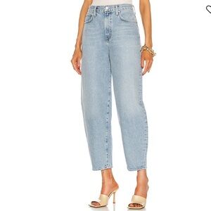 AGOLDE Balloon Ultra High Rise Curved Taper Jeans